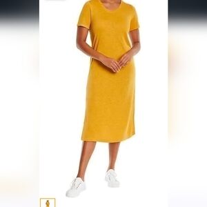 Jessica Simpson Goldenrod Dress with splits on the side